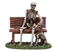 Pacific Giftware Old Man and A Dog Love Never Die Skeleton Resin Home Decor Figurine