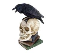 Pacific Giftware Poes Raven Figurine, Multicolor