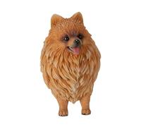 Pacific Giftware Pomeranian Dog Figurine for Home Decor Cute Living Room Statue Ideal Dog Gift for Pomeranian Lovers Animal Figurine Collectors and Unique Decoration for Birthdays 8 Inches Tall