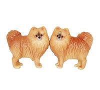 Pacific Giftware Pomeranian Dog Salt and Pepper Shakers Set, Magnetic