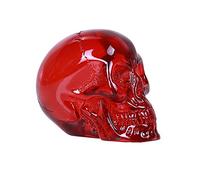 Pacific Giftware Red Small Translucent Skull Collectible Home Decor Resin
