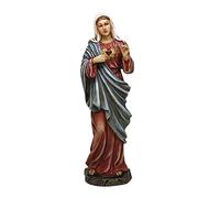 Pacific Giftware Sacred Heart of Mary Statue Purity Charity and Devotion
