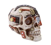 Pacific Giftware Steampunk Gearwork Skull with Secret Stash Drawer Trinket Box Collectible…