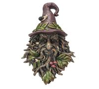 Pacific Giftware Summer Green Man Snail Mushroom Plaque 10.5” Tall