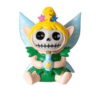 Pacific Giftware Tinker Bell Furrybones Collectible Figurine Signature Skeleton Figurine in Magical Fairy Costume with Blue Magical Potion Perfect for Home Decor and Unique Gifts, 3" Tall