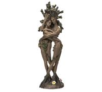 Pacific Giftware Tree Ent Couple Figurine, 12.6-inch Height, Resin, Table Decoration