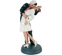 Pacific Giftware Unconditional Surrender WW2 Navy Sailor and Nurse Statue Icon Scene