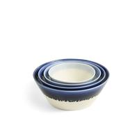 Pacific Glaze Stacking Bowl Blue, Set of 4