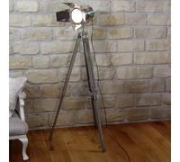 Pacific Lifestyle Stand Up Tall Lamps for Living Room | Floor Lamp for Bedroom | 1950's Studio Film Director Industrial Floor Lamp | Standing Lamp Tripod Lamps Floor | Hollywood Steampunk Large Lamp…