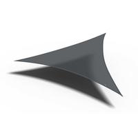 Pacific Lifestyle 3.6M Triangle Shade Sail Grey Sunscreen Awning For Gardens And Patios