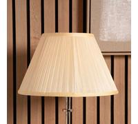 Pacific Lifestyle 30Cm Light Cream Silk Pleat Empire Lamp Shade For Table Lamps