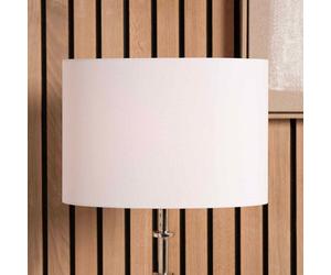 Pacific Lifestyle 35Cm Ivory Oval Poly Cotton Lampshade