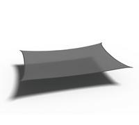 Pacific Lifestyle 3M X 4M Rectangular Shade Sail Grey Sunscreen Awning For Patios And Gardens