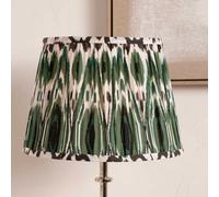 Pacific Lifestyle 40Cm Green Patterned Tapered Lampshade Cone Table Floor Lamp Shade