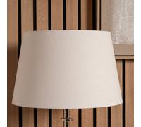 Pacific Lifestyle 40Cm White Tapered Cylinder Table Lampshade Modern Self Lined Floor Lamp Shade