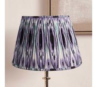 Pacific Lifestyle 45Cm Lilac Patterned Tapered Lampshade Empire Table Lamp Shades