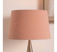 Pacific Lifestyle 50Cm Coral Linen Tapered Table Lampshade Modern Floor Lamp Shade