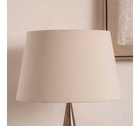 Ruma Coastal Natural Cream Tapered Lamp Shade for Table Lamps & Floor Lamps in Beige | Size: 14 inches Ruma Beige 14 inches