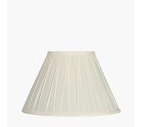 Pacific Lifestyle Garbo 20Cm Cream Polysilk Pinch Pleat Shade