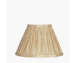 Pacific Lifestyle Garbo 30Cm Gold Polysilk Pinch Pleat Shade