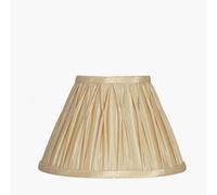 Pacific Lifestyle Garbo 35Cm Gold Polysilk Pinch Pleat Shade