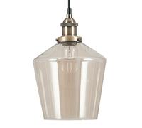 Pacific Lifestyle Glass Ceiling Lights | Retro Hanging Ceiling Lights for Bedroom | Modern Adjustable Glass Pendant Light for Living Room (Lustre)