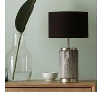 Pacific Mable Effect Table Lamp, Grey