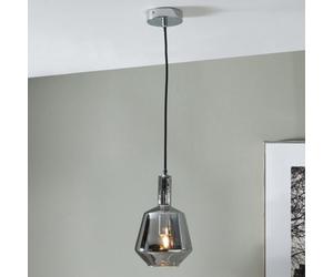 Pacific Lifestyle Jake Shiny Smoked Glass Pendant