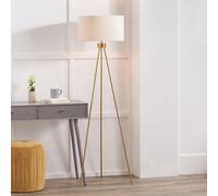 Pacific Lifestyle Living Room Floor Lamps Brass Metal Tripod