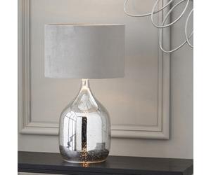 Pacific Lifestyle Mercurial Glass Dual Light Table Lamp