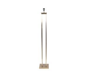 Pacific Lifestyle Metal Post Floor Lamp, Satin Brass