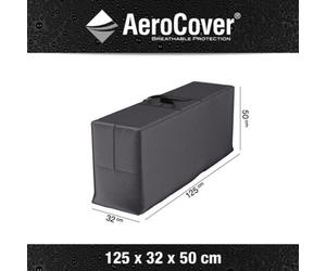 Pacific Lifestyle Platinum Aerocover Cushion Bag Breathable Rip-Stop Polyester Storage Cover W125Xd32Xh50Cm