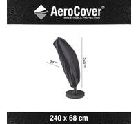 Pacific Lifestyle Platinum Aerocover Free Arm Parasol Aerocover W68Xd68Xh240Cm