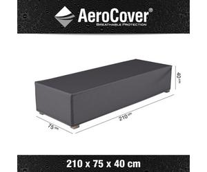 Pacific Lifestyle Platinum Aerocover Loungebeds Waterproof Breathable Rip-Stop Polyester Cover W210Xd75Xh40Cm