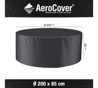 Garden Set Aerocover Round 200 x 85cm, Black