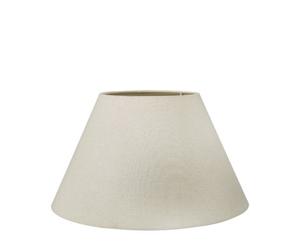 Pacific Lifestyle Seychelles 40Cm Cream Slubby Cotton Empire Cylinder Shade