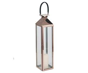 Pacific Lifestyle Shiny Stainless Steel & Glass Large (Copper, Medium)