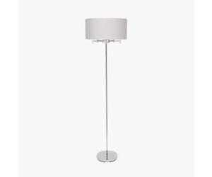 Pacific Lifestyle Silver 5 Light Metal Floor Lamp
