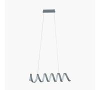 Pacific Lifestyle Solaris Grey Spiral Electrified Pendant