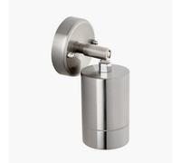 Pacific Lifestyle Steel Adjustable Directional Garden Spot Light Silver Outdoor Wall Lights