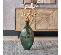 Pacific Lifestyle Tall Vase In Sea Green Recycled Glass