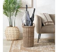 Pacific Lifestyle Tobs Grey Kubu Rattan Umbrella Basket