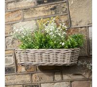 Pacific Lifestyle Tobs Grey Kubu Wall Hanging Trough Large