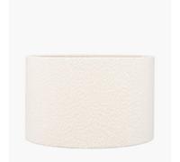 Pacific Lifestyle White Boucle Cylinder Lampshade