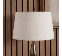Ruma White Boucle Tapered Lampshade | Size: 20 inches Ruma White 20 inches