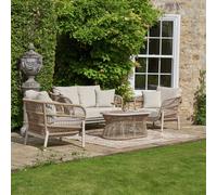 Pacific Martic 4Seater Rattan Effect Garden Sofa Set-Natural