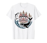 Pacific Northwest Circular Heritage Design T-Shirt