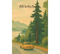 Pacific Northwest Drive 2026 Weekly Planner | Shelf 47 Press: A road through the evergreens-plan your year with calm intention