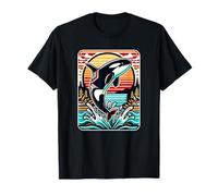Pacific Northwest Native American Indian Style Orca T-Shirt