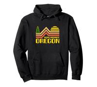 Pacific Northwest Oregon Vintage Retro 1970 Aesthetic Pullover Hoodie